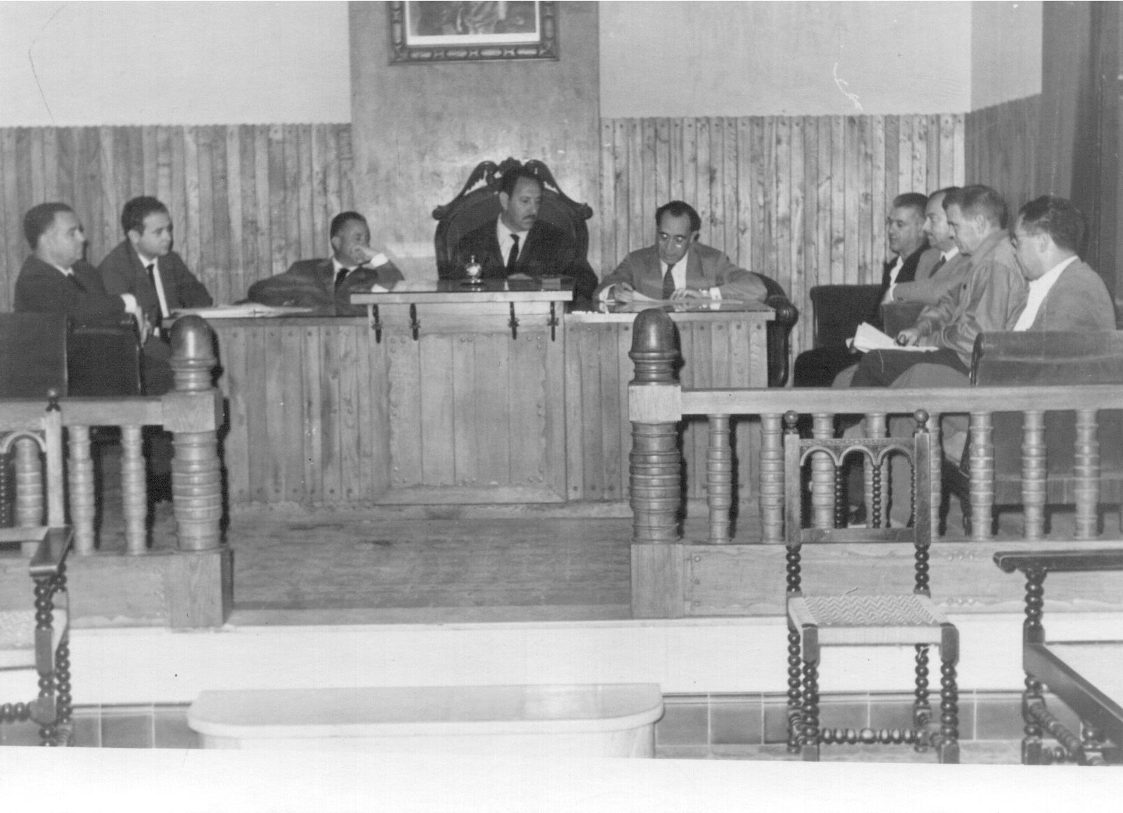 La Corporación Municipal durante una sesión plenaria.